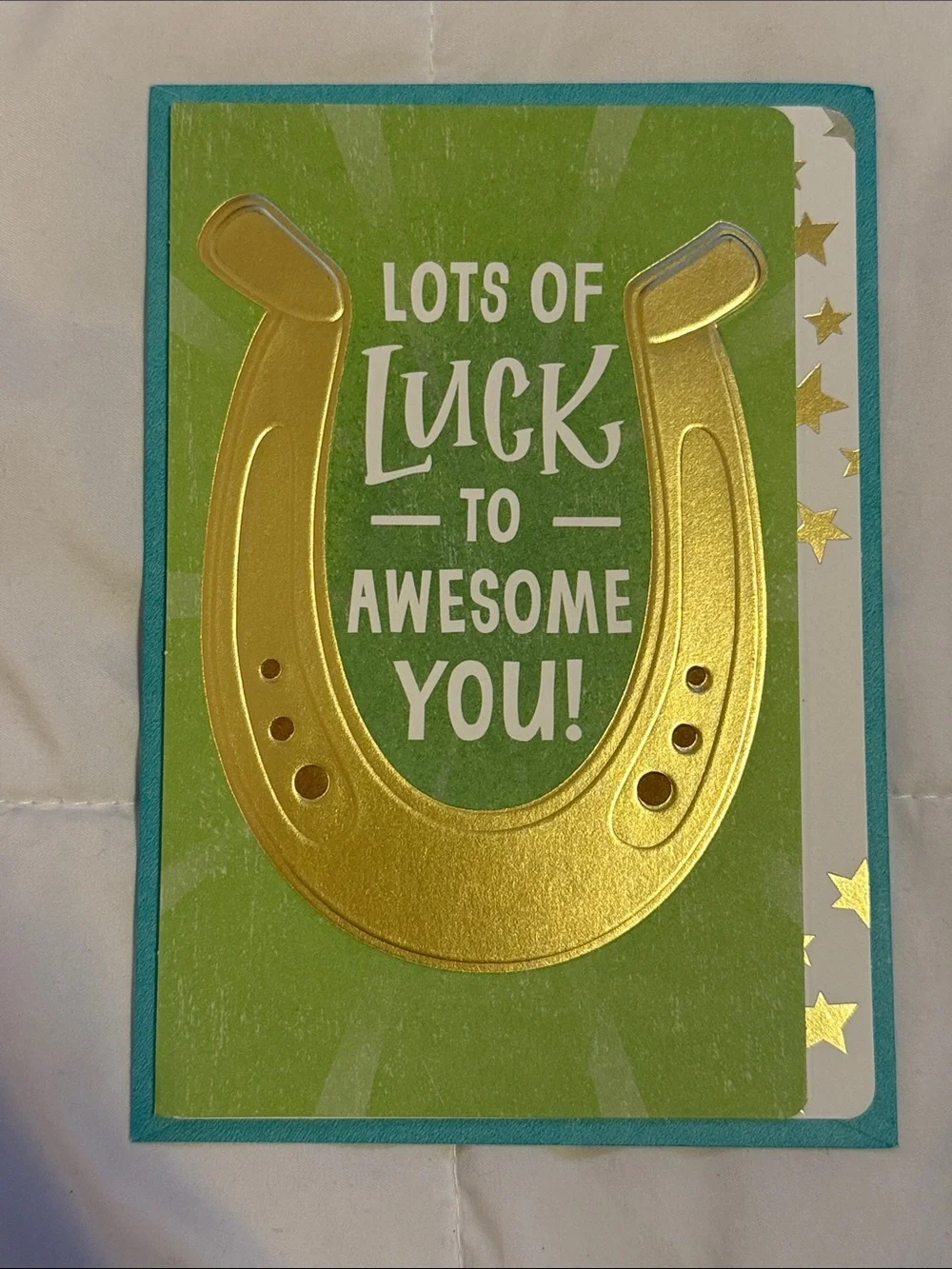 🌻 Bundle of 2 Hallmark Good Luck Cards NWT